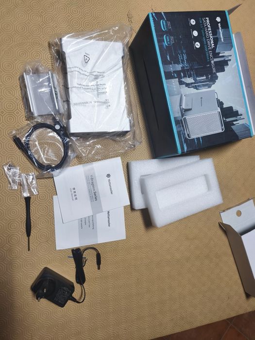 Caixa de disco SATA Yottamaster