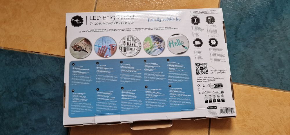 Светокопировальный планшет А4 Crafts & Co