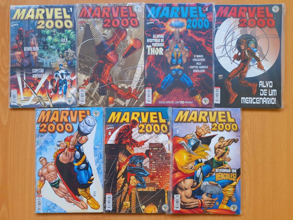 Marvel 2000 (Abril) - vários números