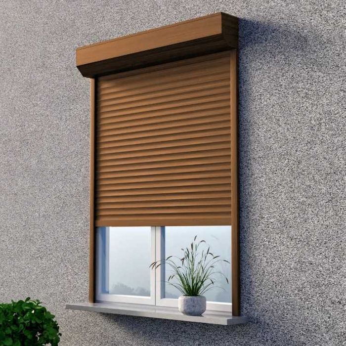 Roleta Zewnętrzna 140x200 Antracyt Automatyczna KRISHOME