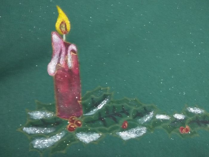 Hand-painted tablecloth430934637496903684