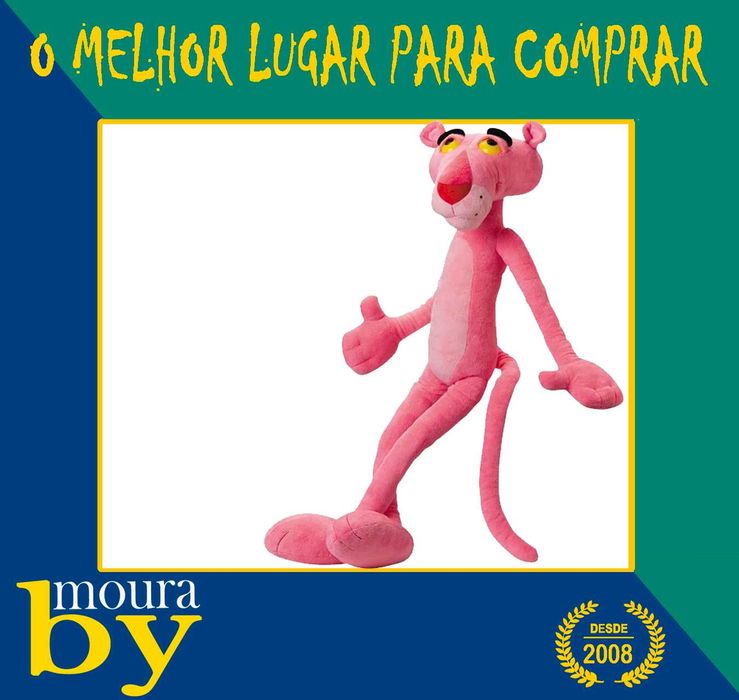 Peluche Pantera cor de rosa serie TV 40cm