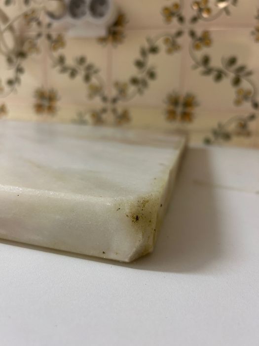 Bancada de Cozinha -  Pedra Mármore Branca