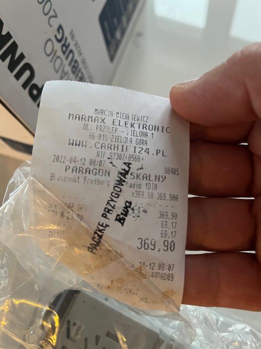 Radio samochodowe Blaupunkt