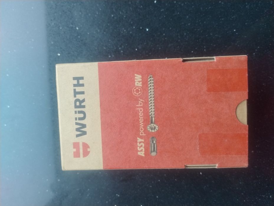 Wkręty Wkręt Uniwersalny  6x140/70 100 szt WÜRTH oryginalne