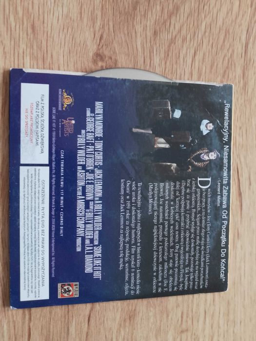 Pół żartem, pół serio dvd marilyn monroe tony curtis