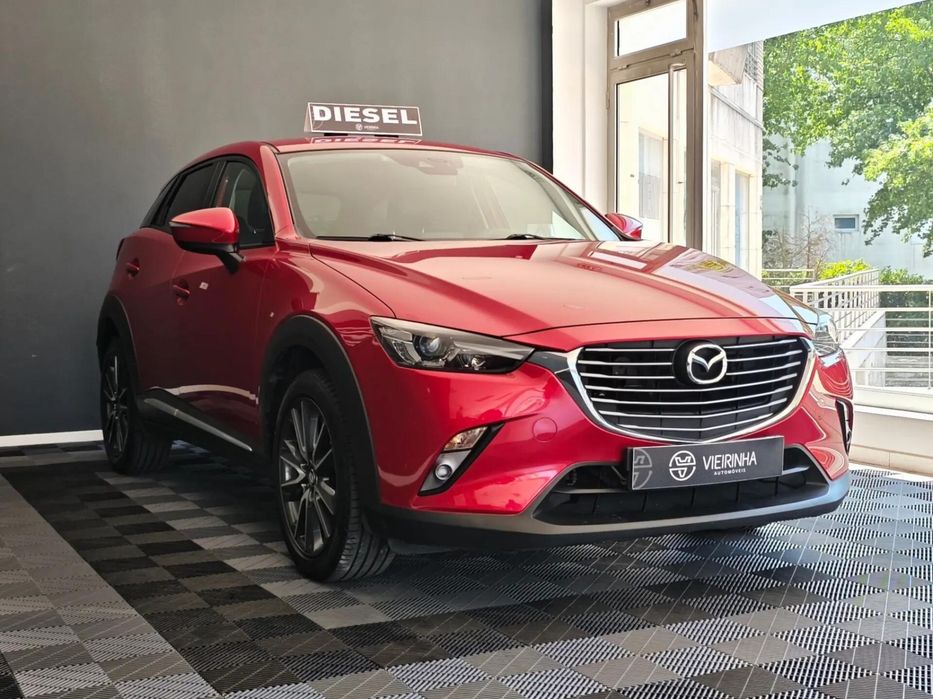 Mazda CX-3 1.5 Sky.Excellence HT Leather White Navi