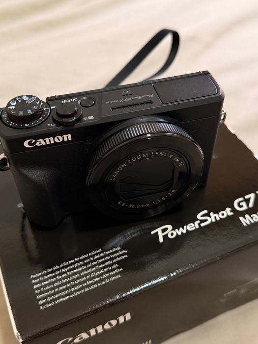 Cânon G7 X mark lll