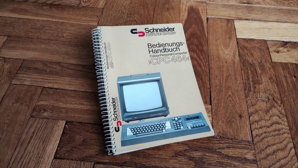 Książka komputer Schneider CPC464 Amstrad