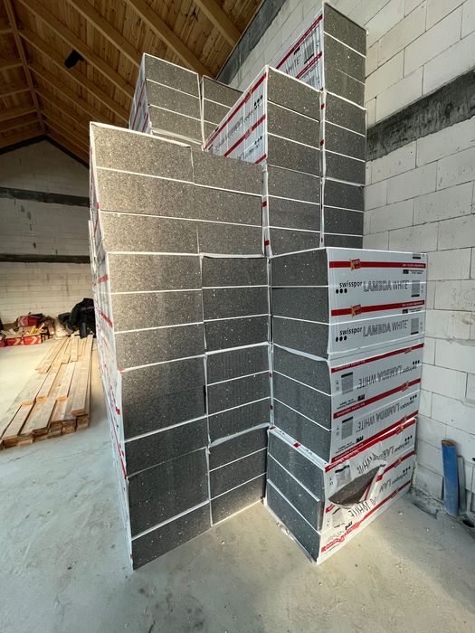 Styropian grafitowy Swisspor Lambda White Fasada lambda 031 20 cm