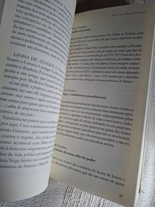 Quod Erat Demonstrandum Diário das Presidenciais José Pacheco Pereira