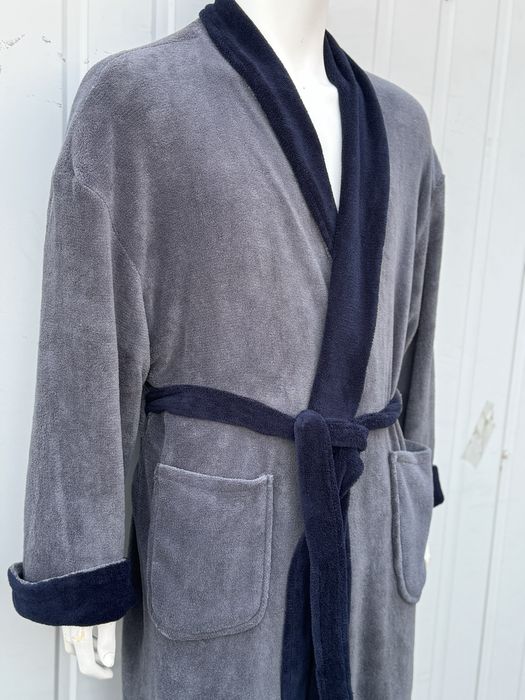 Мужской халат на флисе