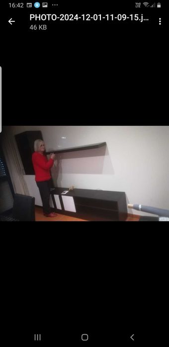 Mesa + 4 cadeiras + movel sala