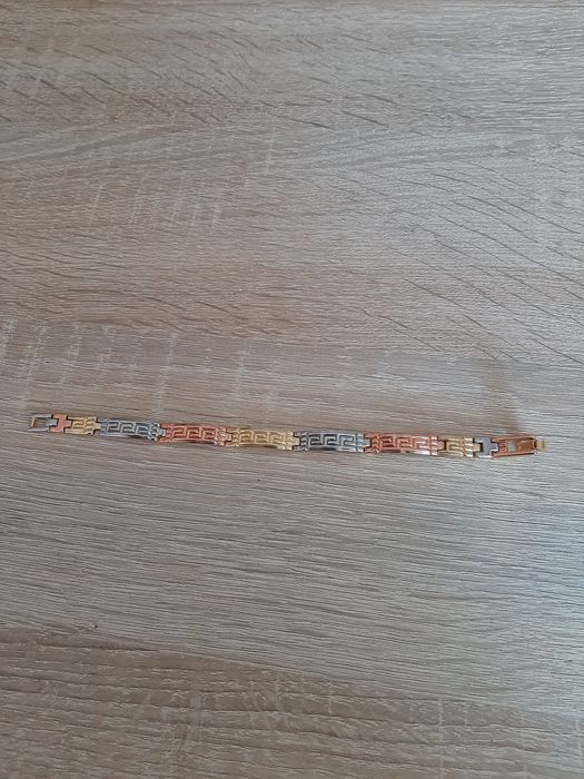 Bransoletka damska imitacja złota