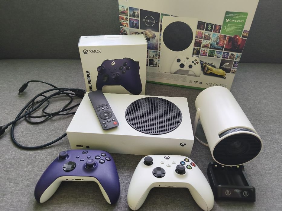 Konsole Xbox one series s 512 GB + dodatki