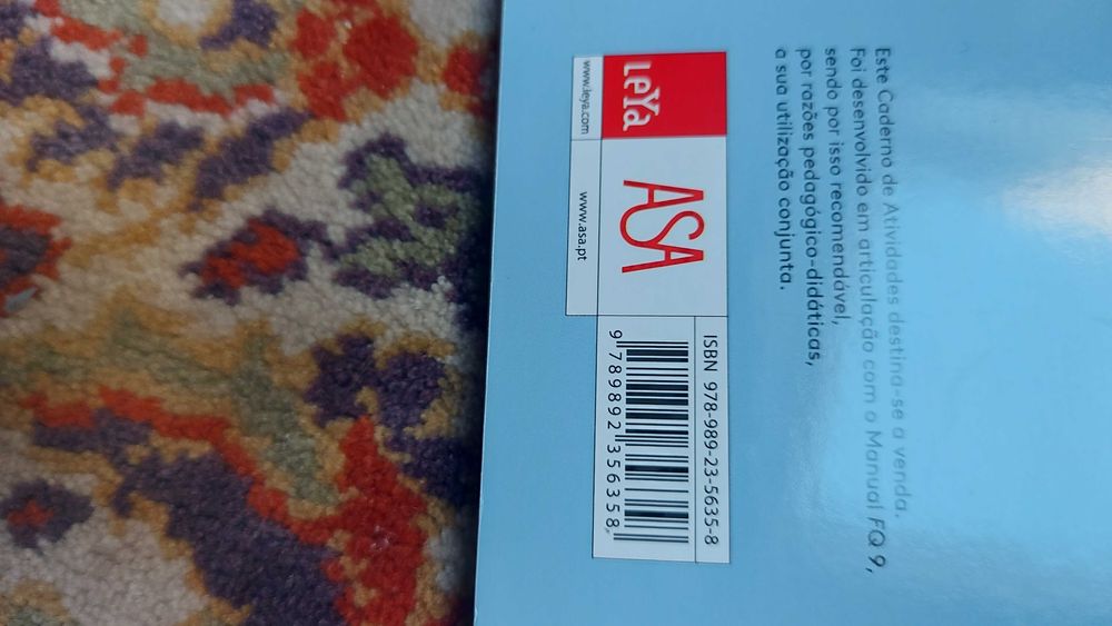 Livro novo FQ 9 ano caderno atividades