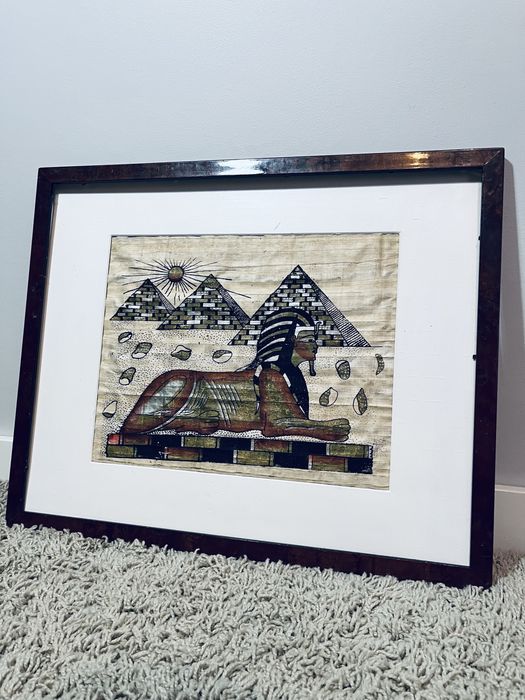 Piekny duzy papius egipt