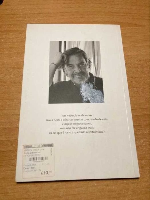 Livro “No Teu Deserto” - Miguel Sousa Tavares