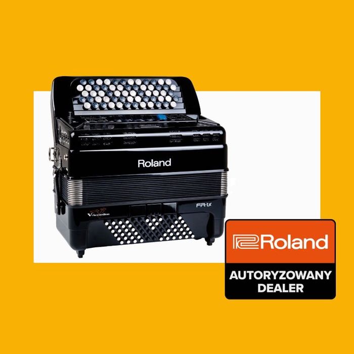 ROLAND FR-1xb BK - akordeon cyfrowy guzikowy -Dostępny