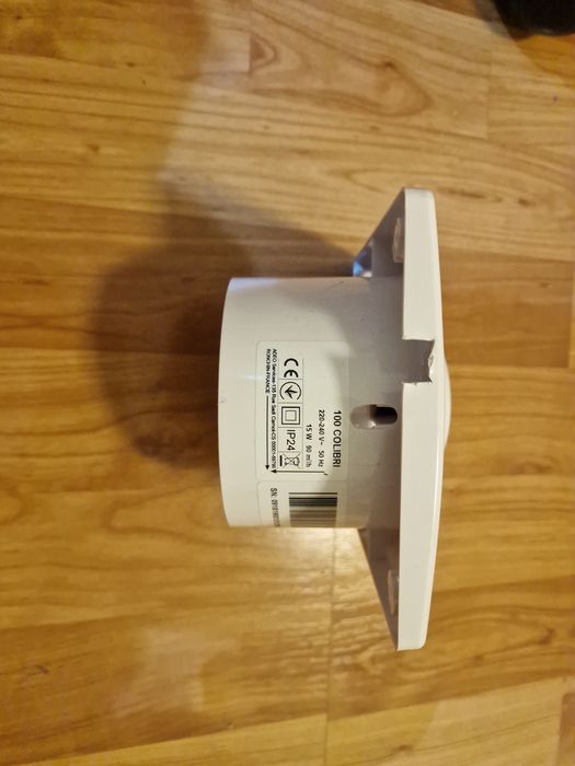 Extrator de Ar 100mm para WC  com Fatura e Garantia 3 anos