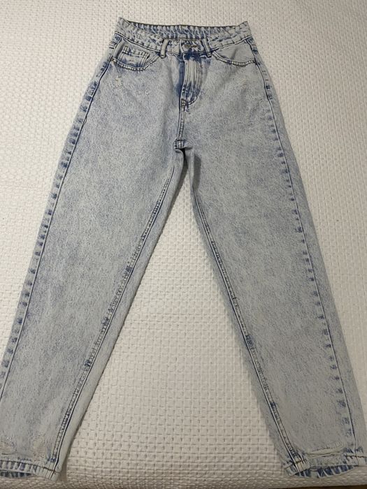 Calca de ganga clara