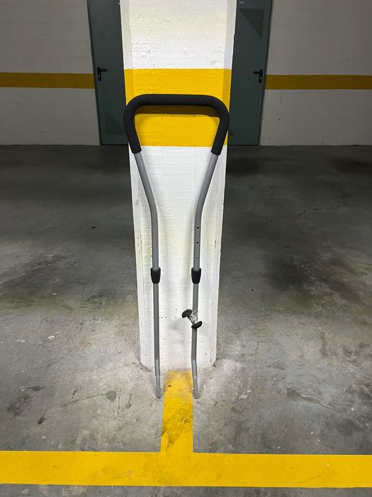 Bicicleta criança Decatlhon B-TWIN 900 roda 16 +barra aprendizagem