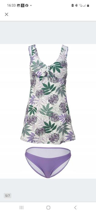 Tankini dwuczęściowe damskie w rozmiarze 60