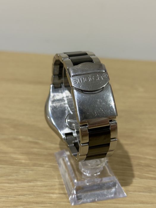 Наручний годинник. Модель: YCS485G Dreamnight  Оригінальний Swatch Irony Chronograph Swiss Made, сталевий браслет
