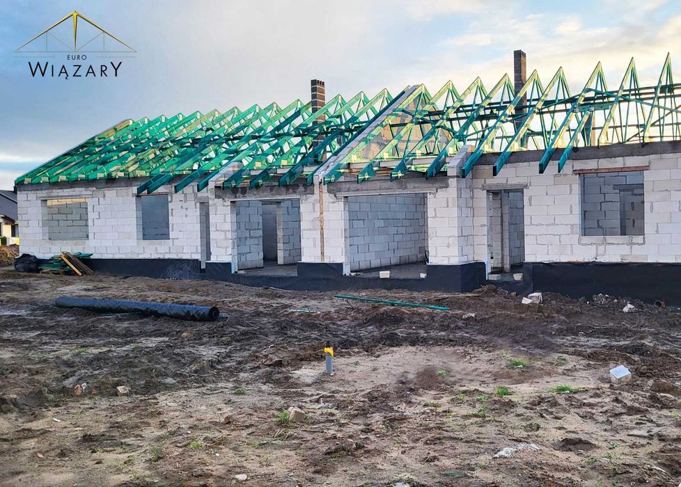 Wiązary dachowe. Projektowanie, produkcja, montaż!