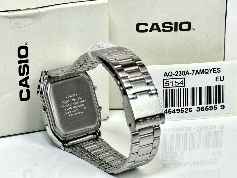 Новий оригінальний наручнний годинник Casio AQ-230A-7AMQYES