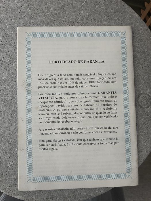 Panela Térmica VEFA-TERMO (30 cm) c/ Caixa Térmica e Garantia Vitalícia