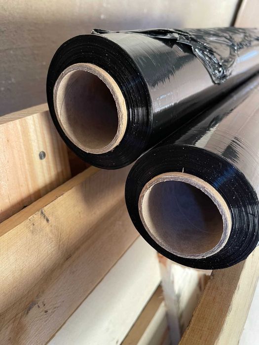 Стрейч плівка, чорна 300м, гарної якості