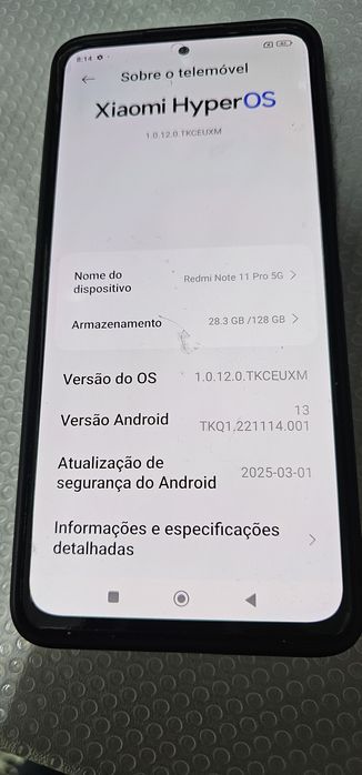 Xiaomi Redmi note11 pro 5G