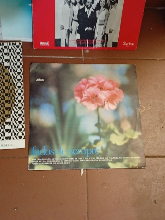 Conjunto de 7 vinis grandes vários artistas