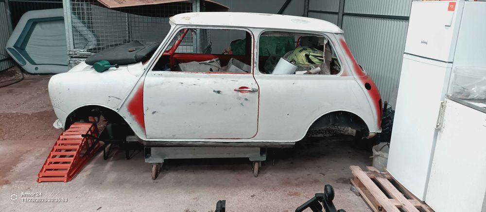 Mini 1000 fase de restauro