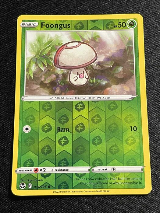 Carta Pokémon Foongus 11/195 Silver Tempest