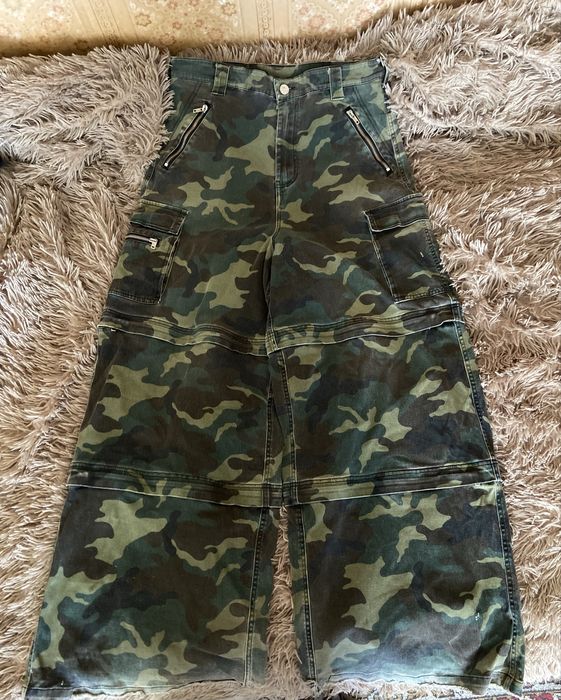 Vetements Camo Cargo transformer pants ветмо штаны камуфляж