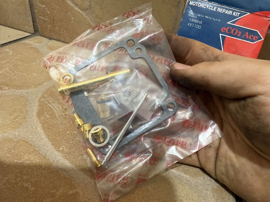 Zestaw naprawczy gaźnika KY-0573N do Yamaha XV1100 nowy wysyłka