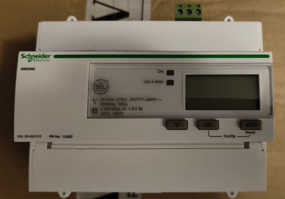Schneider Electric iEM3365 – licznik energii 3-fazowy