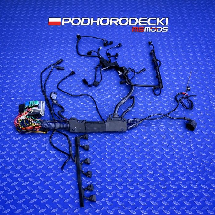 Wiązka silnika BMW E36 pod swap silnika M52tu/M54 2xVanos