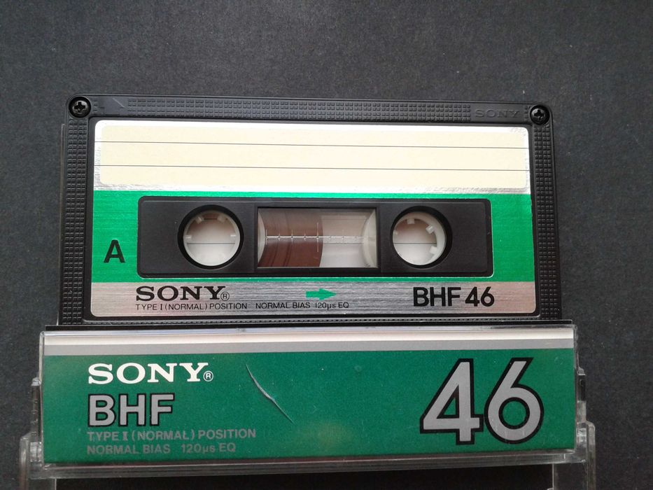 Аудиокассеты Sony UCX 90, Sony JHF 46, Sony EHF 90, Sony BHF 46