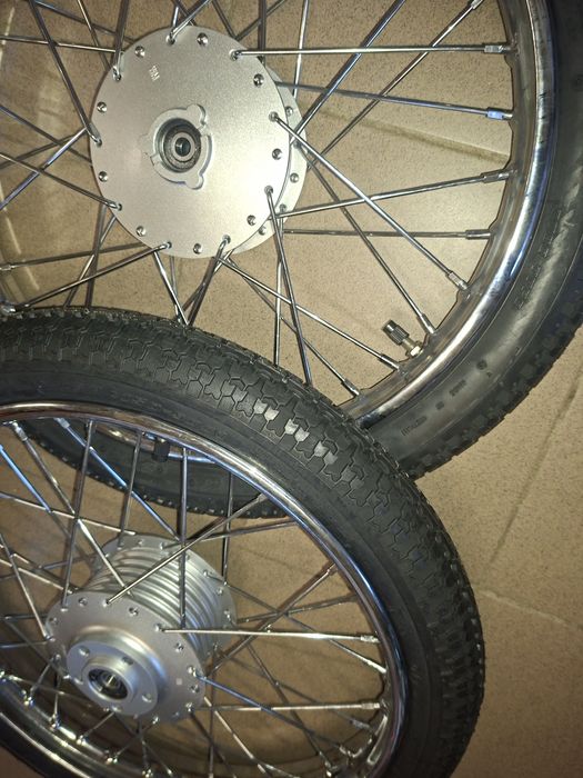 Odnowione kola r17" romet ogar 200/205 opony detki wycentrowane kpl
