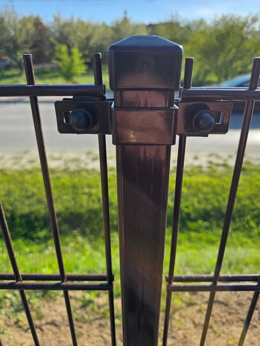 Panele ogrodzeniowe ogrodzenie WIŚNIOWSKI 2D 123cm 6/5/6 PROMOCJA 93zł