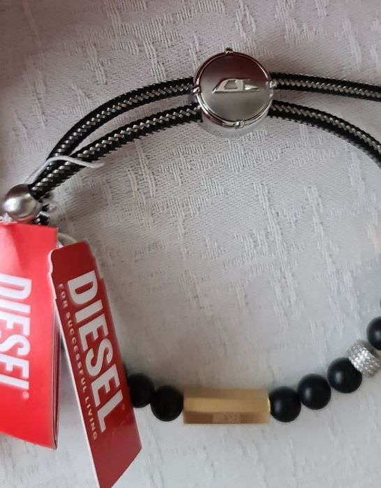 Bransoletka męska diesel.