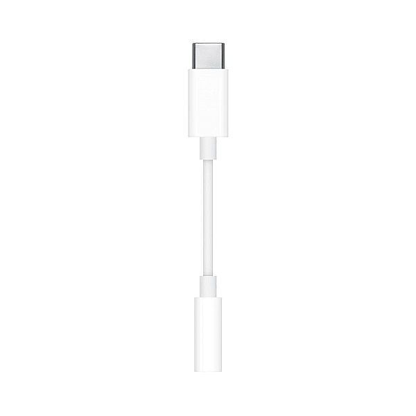 Adapter audio Apple Mu7e2zm/a Usb-c - mini jack 3.5 mm - biały