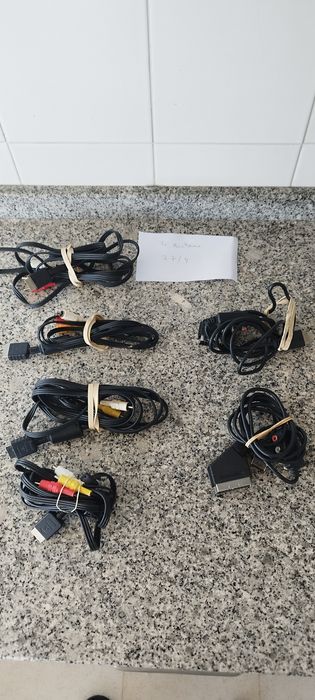 Cabos Av PS1 e Ps2