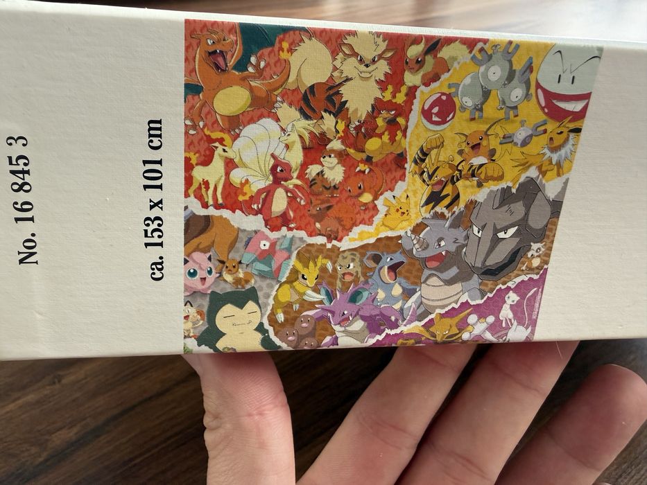 Puzzle Pokemon 5000szt - UŁOŻONE