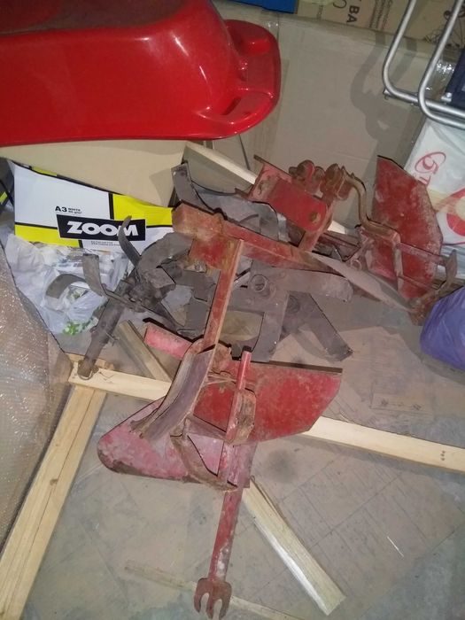 мото синий и велик