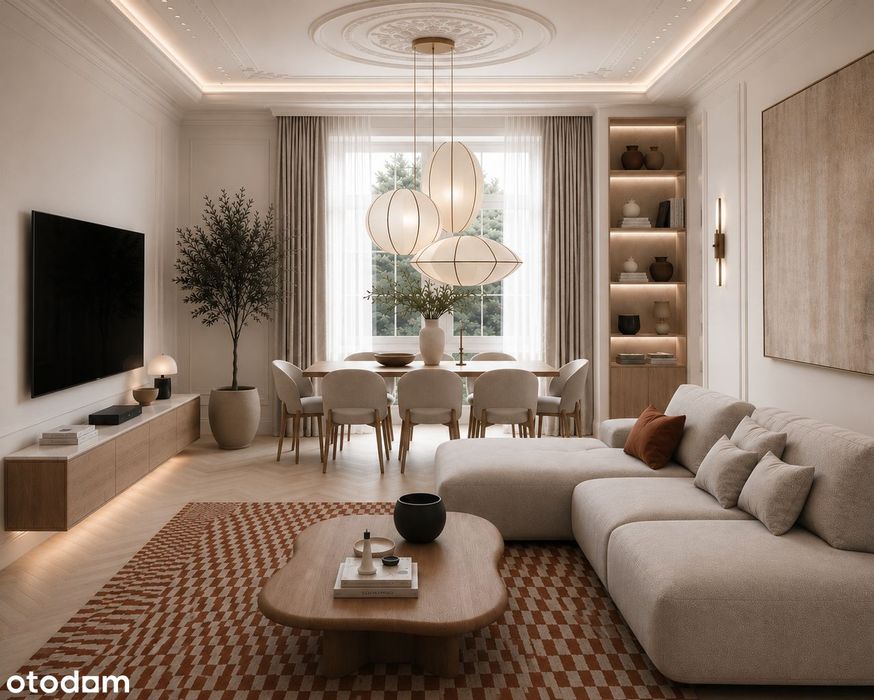 Przestronne mieszkanie 91 m2 z projektem architekta
