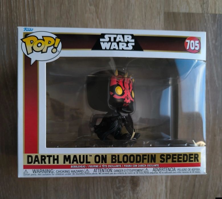Funko Pop Darth Maul On Bloodfin Speeder #705 Star Wars